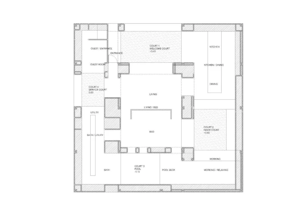 a forma segue o existente 20 casas moldadas para preservar as arvores locais 21 result 1