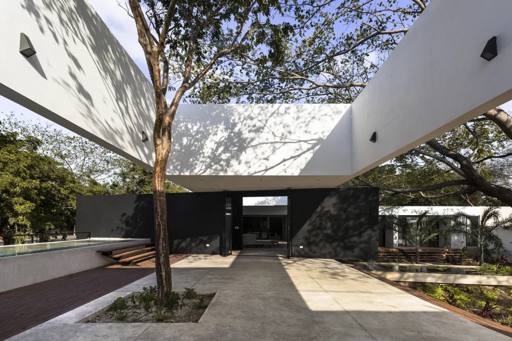 a forma segue o existente 20 casas moldadas para preservar as arvores locais 5 1 result