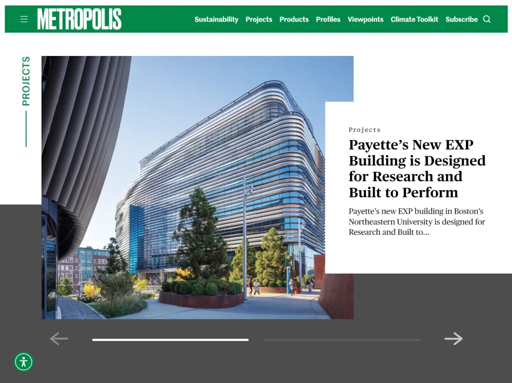 ۲۰ وبسایت برتر معماری برای الهامگیری 6 ساختمان EXP مدرن پایت، مرکز تحقیقاتی.